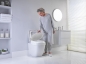 Preview: Invacare Toilettensitzerhöhung Aquatec 90 ERGO 10cm mit Deckel